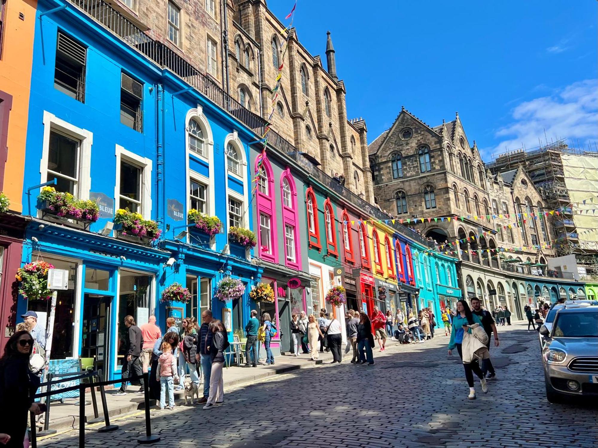 Bright Old Town City Centre Apartment Edinburgh Dış mekan fotoğraf