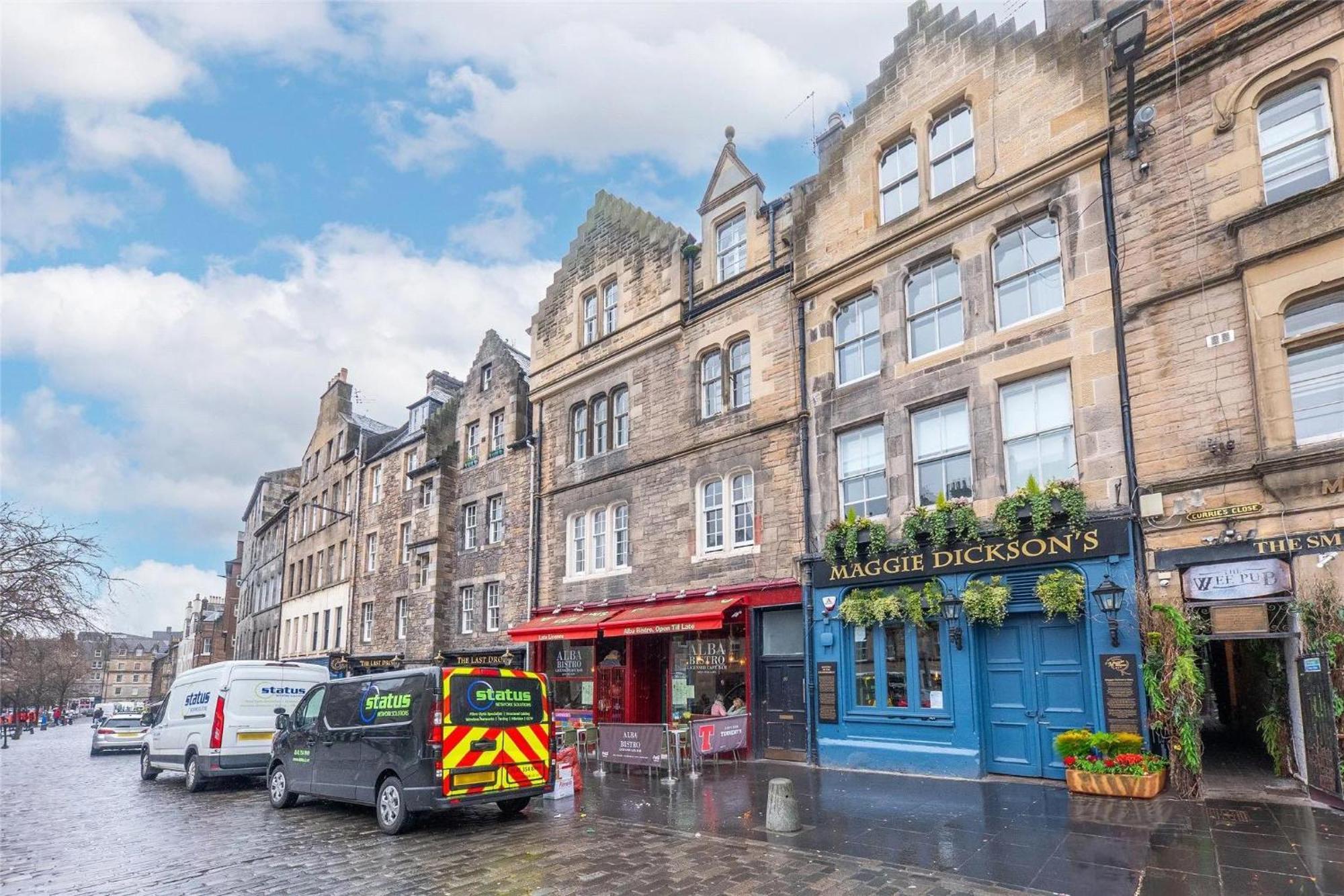 Bright Old Town City Centre Apartment Edinburgh Dış mekan fotoğraf