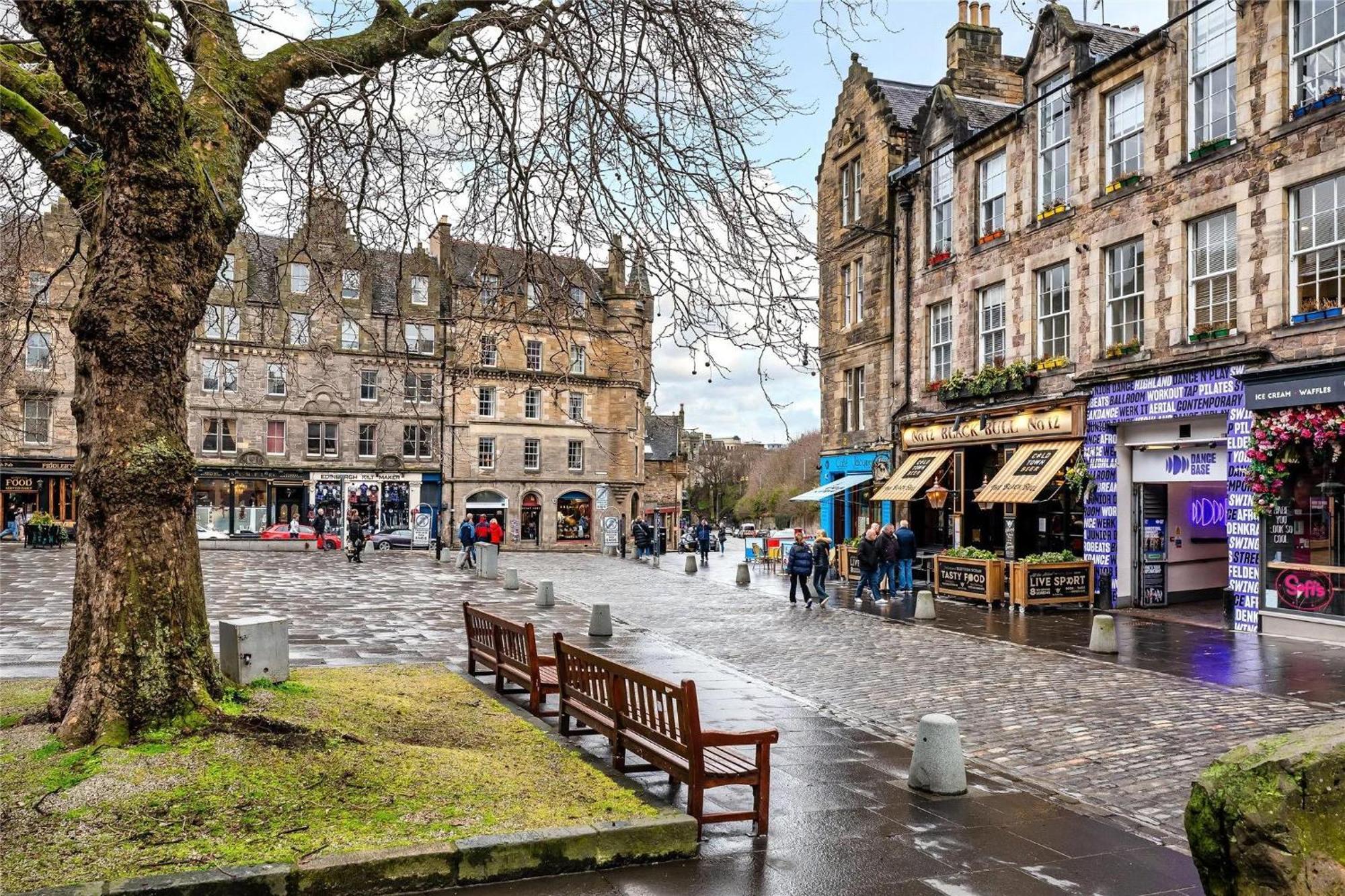 Bright Old Town City Centre Apartment Edinburgh Dış mekan fotoğraf